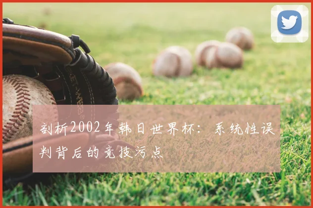 剖析2002年韩日世界杯：系统性误判背后的竞技污点