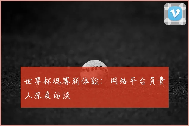 世界杯观赛新体验：网络平台负责人深度访谈